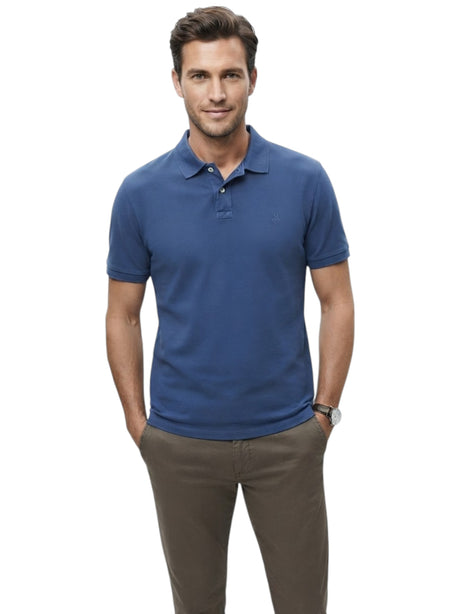 Image for Men's Plain Solid Top0,Dusty Blue
