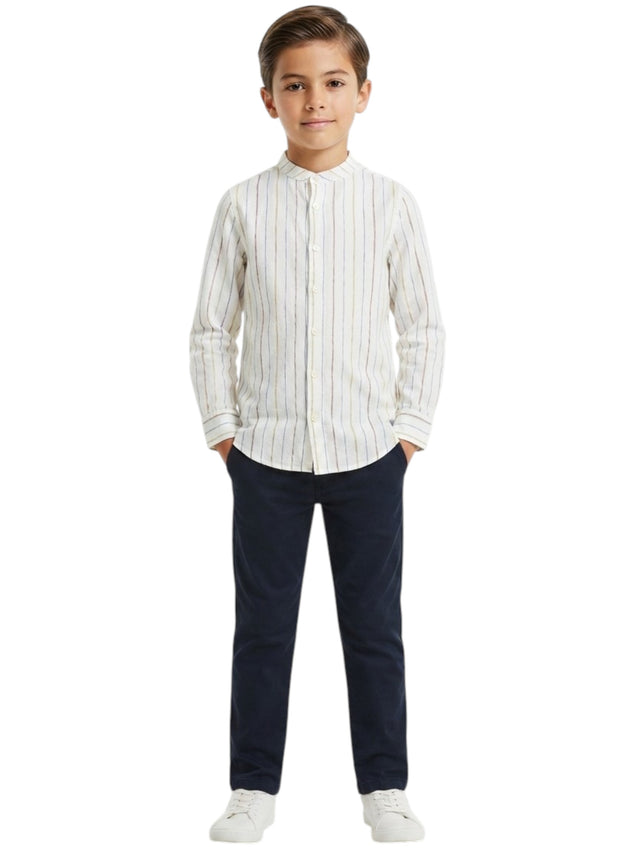 Image for Kids Boy's Striped Dress Shirt,Multi