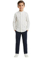 Image for Kids Boy's Striped Dress Shirt,Multi