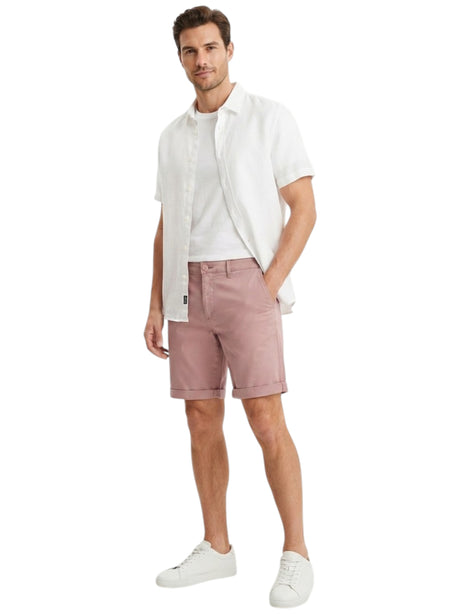 Image for Men's Plain Solid Short,Dusty Rose