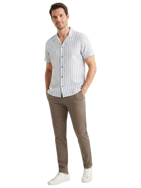 Image for Men's Striped Dress Shirt,Multi