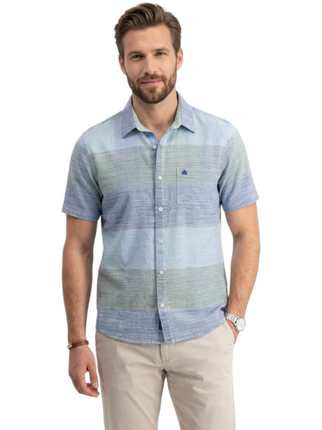 Image for Men's Striped Dress Shirt,Multi