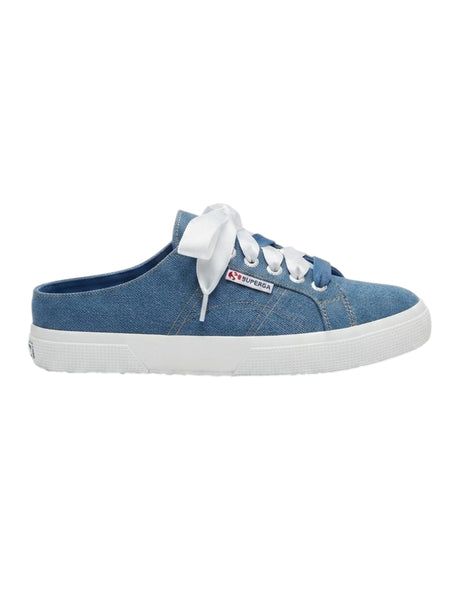 Image for Women's Plain Denim Sneaker Shoes,Dusty Blue