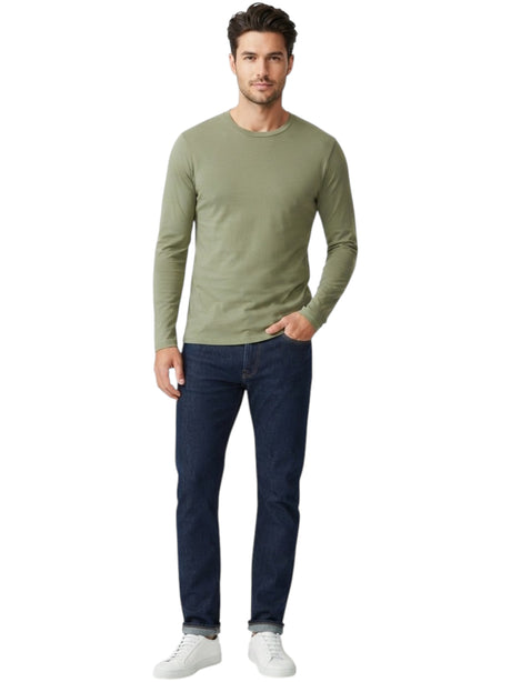 Image for Men's Plain Top,Olive