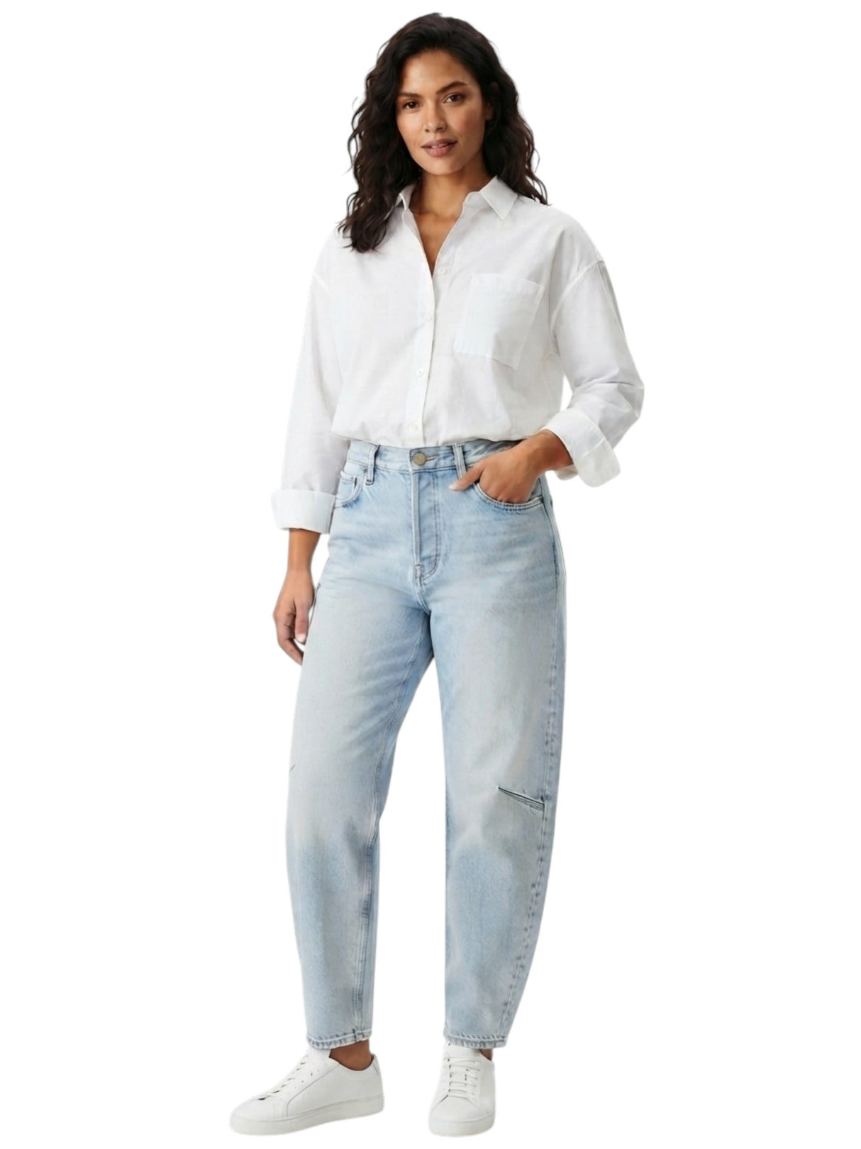 Image for Women's Plain Jeans,Blue