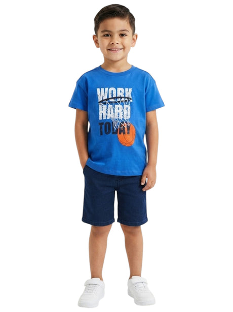 Image for Kids Boy's Printed Top,Blue