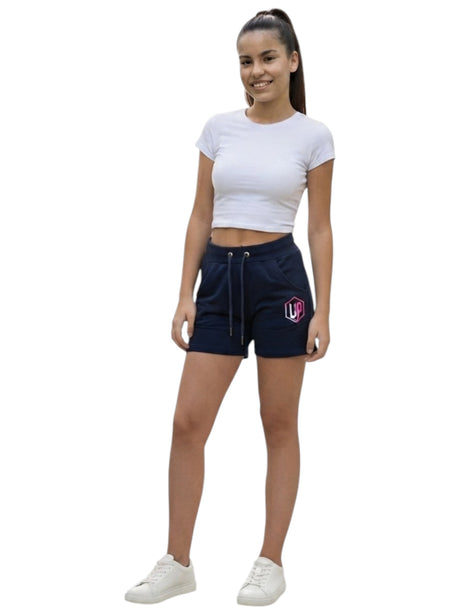 Image for Kids Girl's Plain Short,Navy