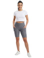 Image for Women's Textured Short Legging,Grey
