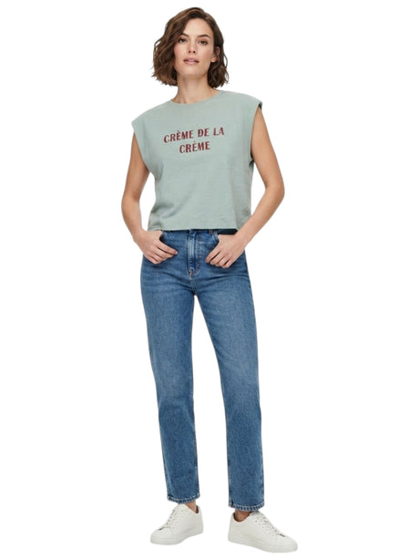 Image for Women's Plain Top,Teal Blue