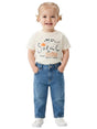Image for Kids Girl's Printed Top,Light Beige