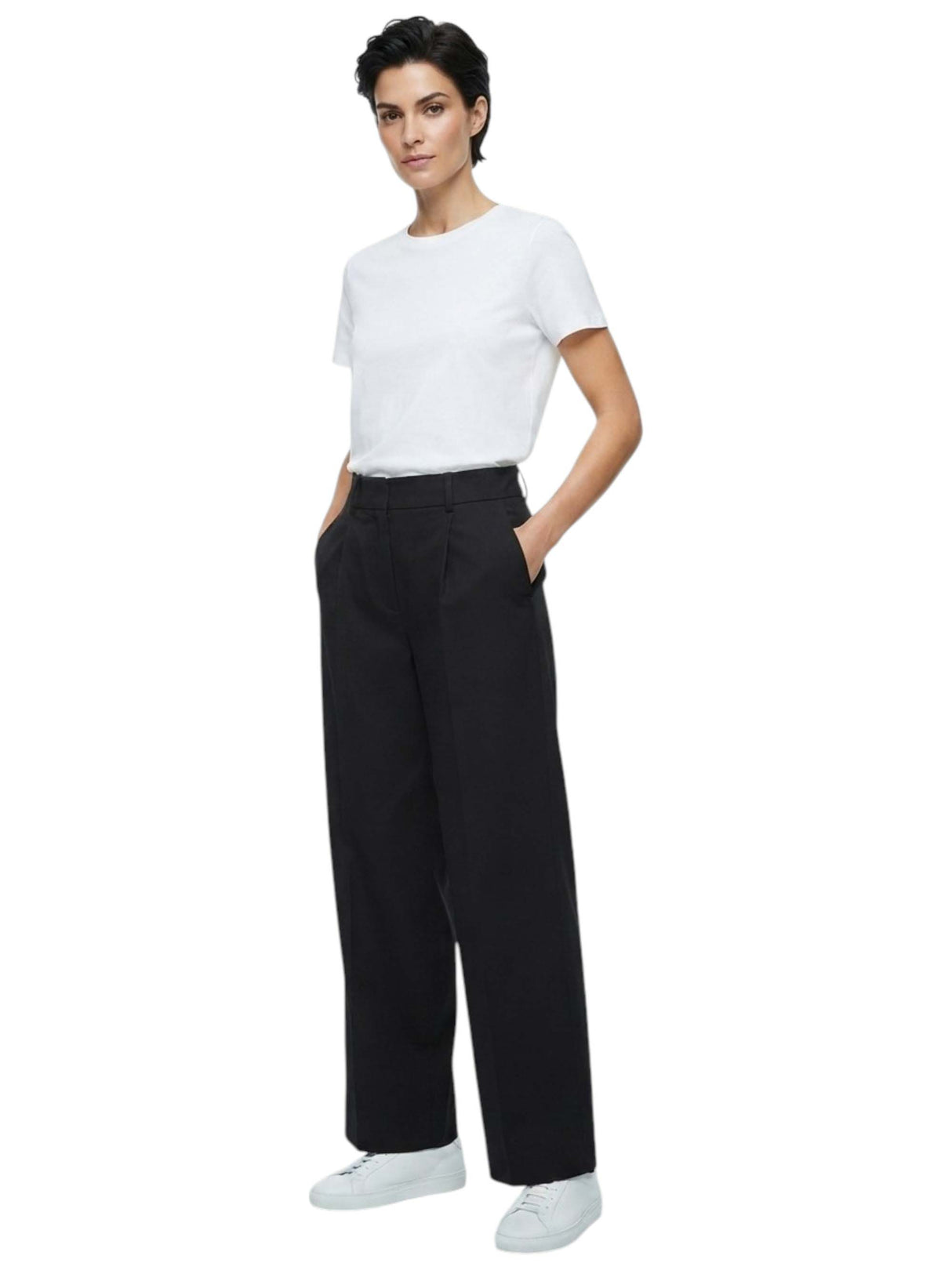 Image for Women's Plain Pants,Black
