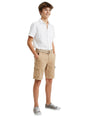 Image for Kids Boy's Plain Short & Belt,Beige