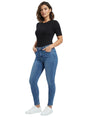 Image for Women's Plain Bodysuit,Black