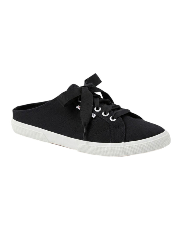 Image for Women's Plain Solid Sneaker Shoes,Black