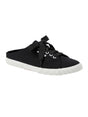 Image for Women's Plain Solid Sneaker Shoes,Black