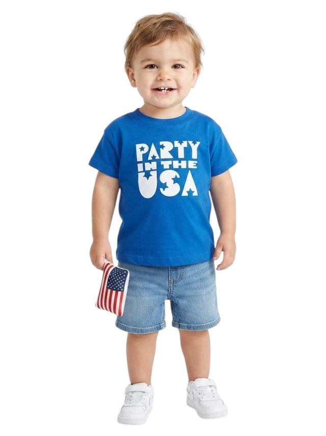 Image for Kids Boy's Printed Top,Blue