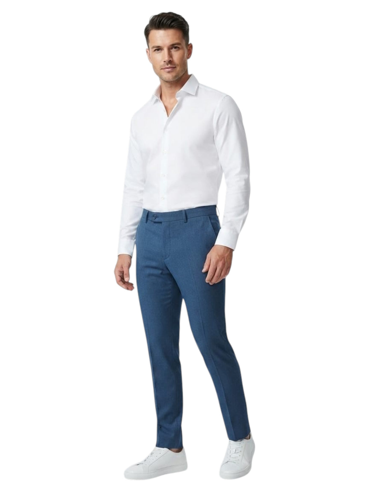 Image for Men's Plain Classic Pants,Navy