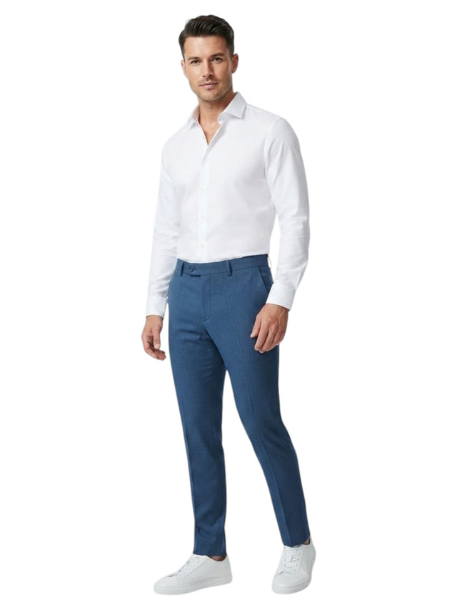 Image for Men's Plain Classic Pants,Navy