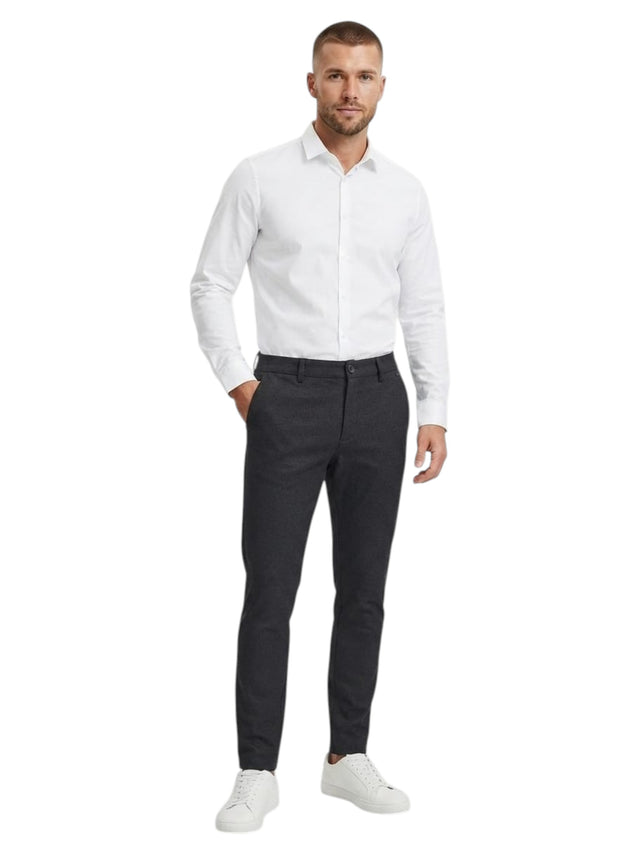 Image for Men's Plain Classic Pants,Black