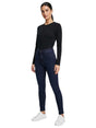 Image for Women's Plain Solid Top,Black