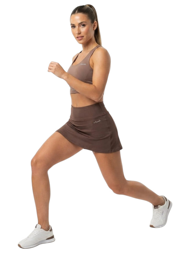 Image for Women's Plain Skirt,Brown