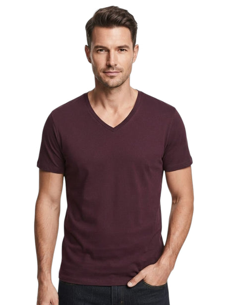 Image for Men's Plain Top,Burgandy