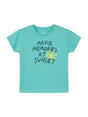 Image for Kids Boy's Printed Top,Green