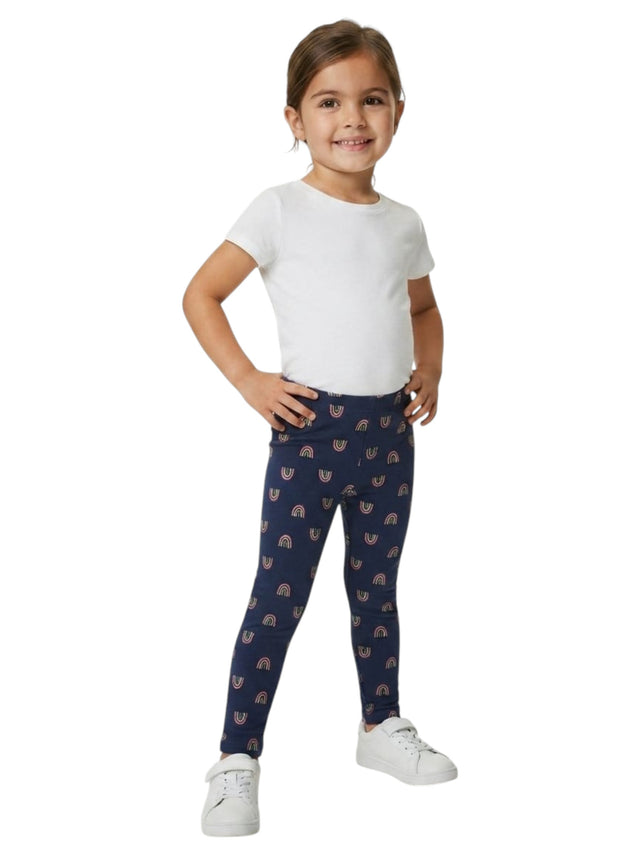 Image for Kids Girl's Printed Pant,Navy