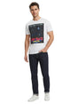 Image for Men's Printed Top,White