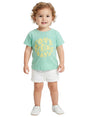 Image for Kids Girl's Printed Top,Mint Blue