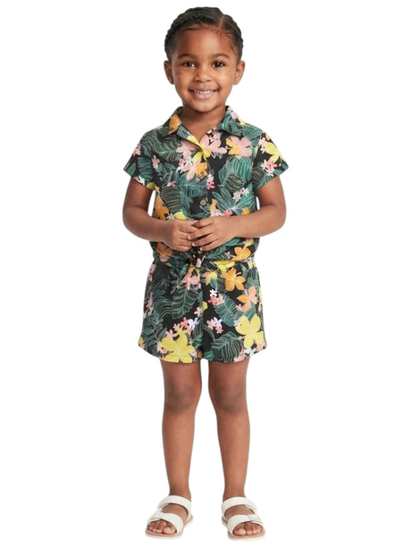 Image for Kids Girl's Floral Printed Set Top & Short,Multi