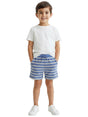 Image for Kids Boy's Striped Short,Blue/White