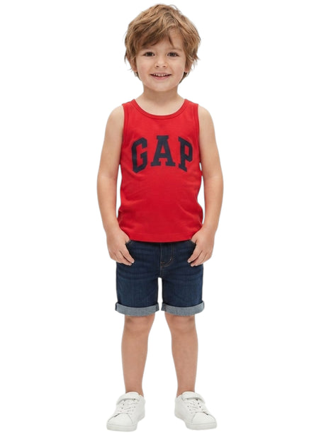 Image for Kids Boy's Brand Logo Printed Top,Red