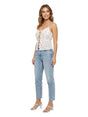 Image for Women's Cherry Printed Top,White