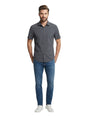 Image for Men's Textured Dress Shirt,Dark Grey