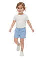 Image for Kids Girl's Brand Logo Printed Short,Light Pastel Purple
