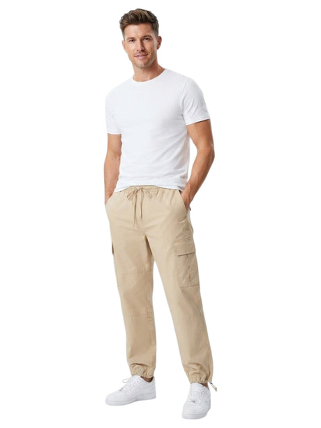 Image for Men's Plain Pants,Beige