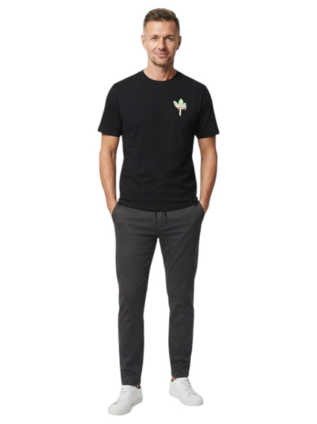 Image for Men's Printed Top,Black