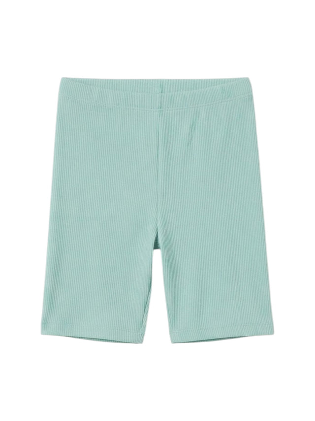 Image for Kids Girl's Ribbed Short,Aqua