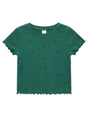 Image for Kids Girl's Printed Top,Dusty Green