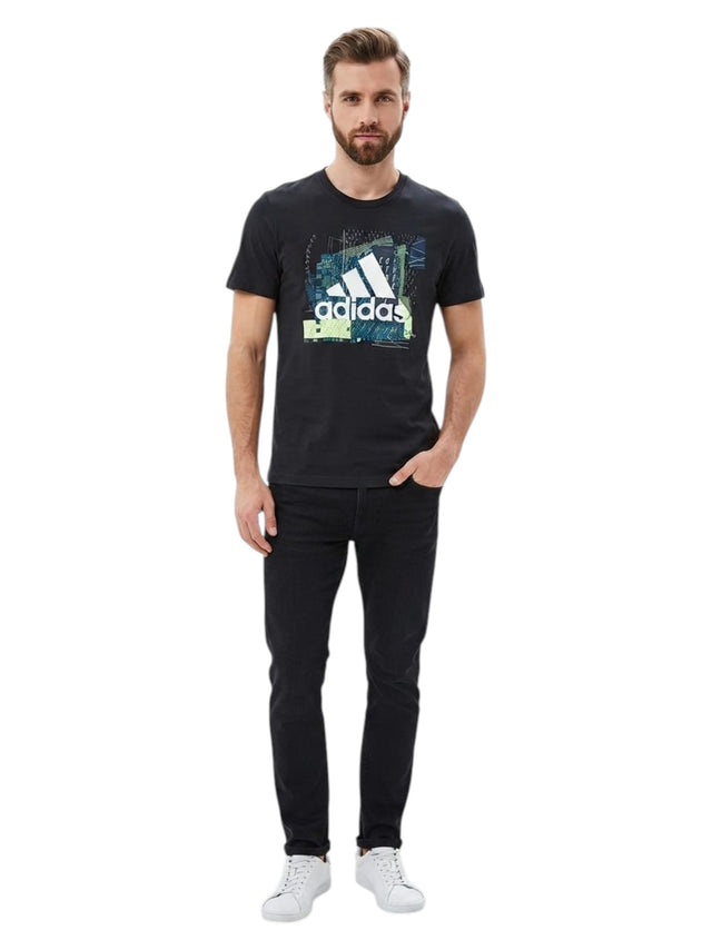 Image for Men's Printed Top,Black