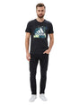 Image for Men's Printed Top,Black