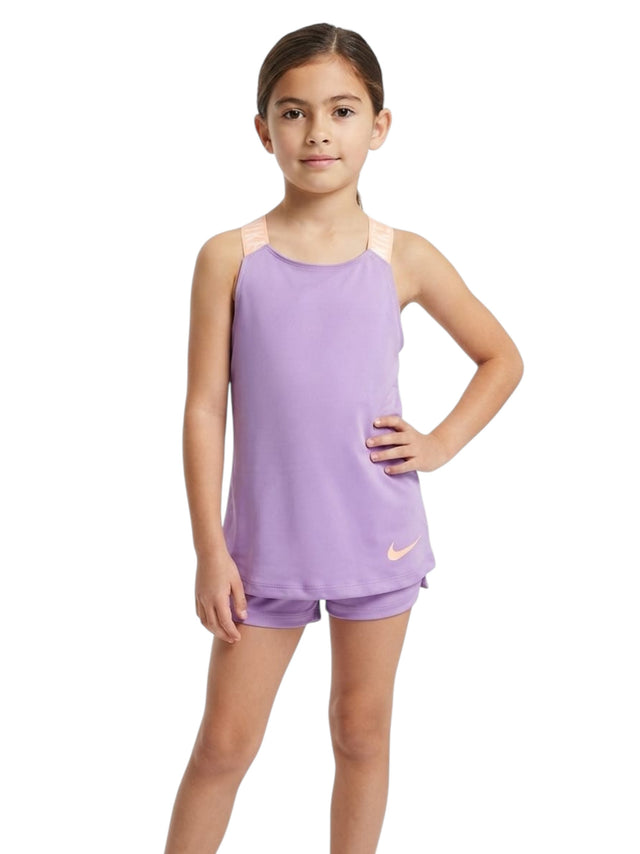 Image for Kids Girl's ColorBlocked Top,Mauve