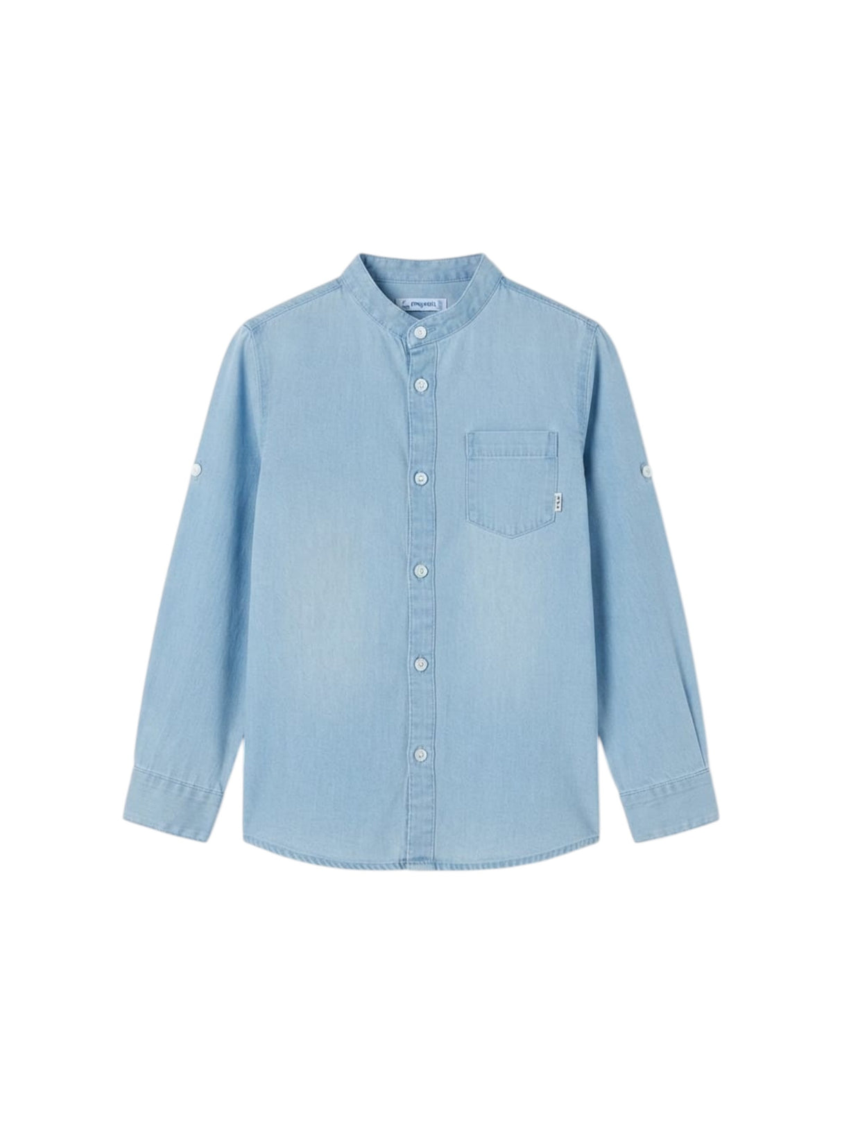 Image for Kids Boy's Plain Dress Shirt,Blue