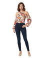 Image for Women's Floral Printed Top,Multi