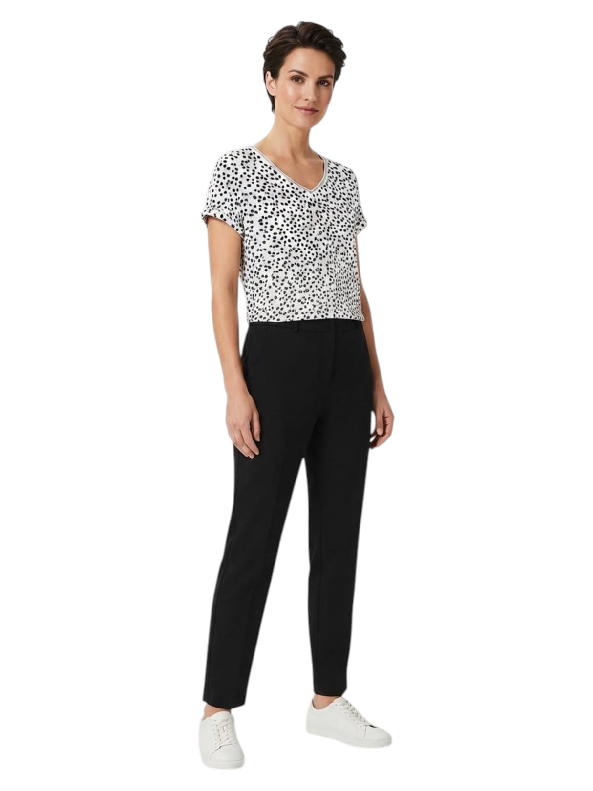 Image for Women's Printed Top,White