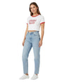 Image for Women's Printed Top,White