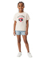 Image for Kids Girl's Printed Top,Beige