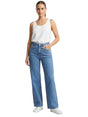 Image for Women's Textured Jeans,Blue