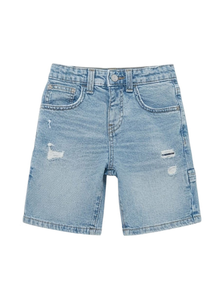 Image for Kids Boy's Plain Short,Blue